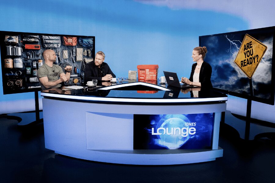 Štúdio iDNES LOUNGE, diskusia o pripravenosti na krízu s hosťami a moderátorkou