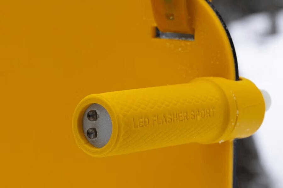 Detail LED indikátora zásahu GOAST Flasher Sport