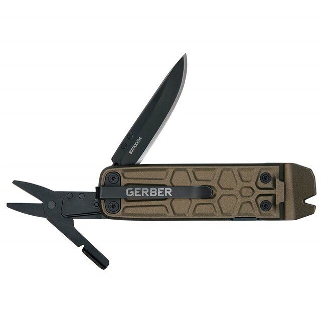 Multifunkčný nástroj Lockdown Slim Pry Gerber® – Bronze Brown (Farba: Bronze Brown)