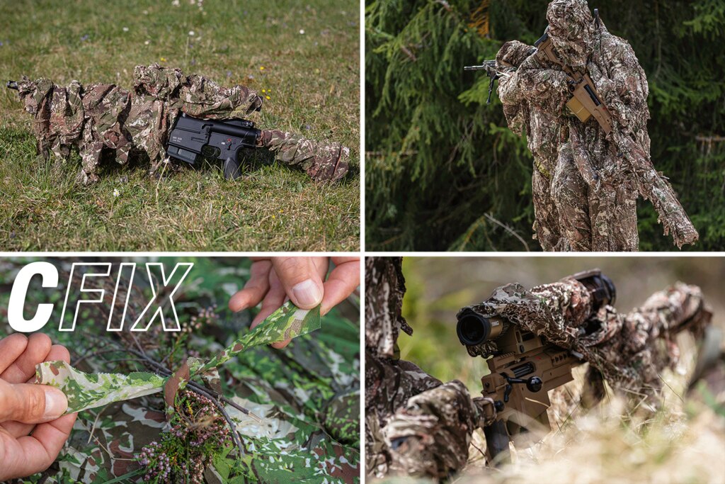 3dielny maskovací kryt Rifle Camo Ghosthood® IRR