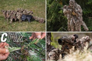 3dielny maskovací kryt Rifle Camo Ghosthood® IRR