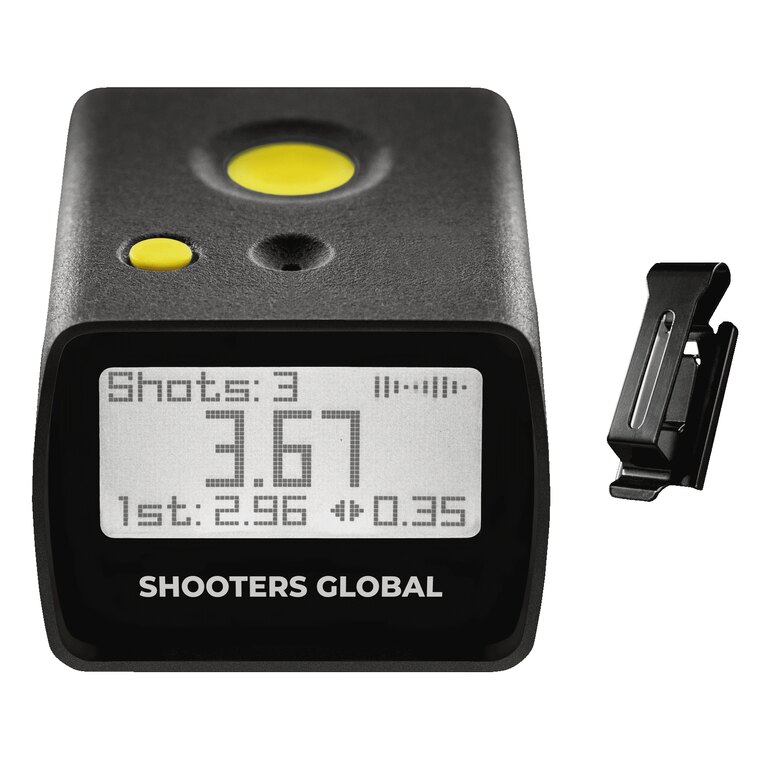 Časovač výstrelu SG Timer GO Shooters Global®, opasok/klip