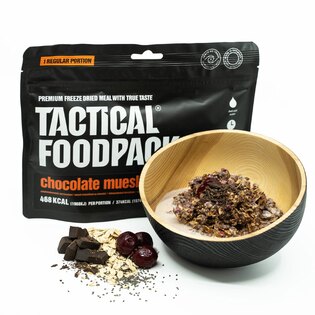 Dehydrované jedlo Čokoládové müsli s čerešňami Tactical Foodpack®