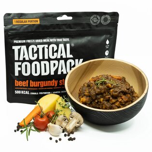 Dehydrované jedlo Hovädzí guláš po burgundsku Tactical Foodpack®