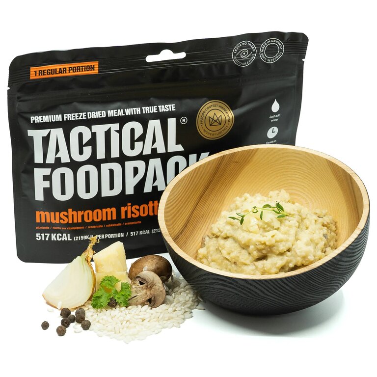 Dehydrované jedlo Hubové rizoto Tactical Foodpack®