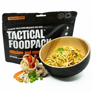 Dehydrované jedlo Kurča s rezancami Tactical Foodpack®