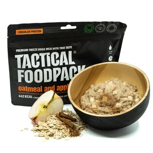 Dehydrované jedlo Ovsená kaša s jablkami Tactical Foodpack®