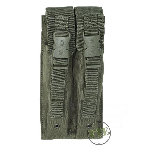 Dvojité puzdro MP5 Mag Pouch Voodoo Tactical - zelené