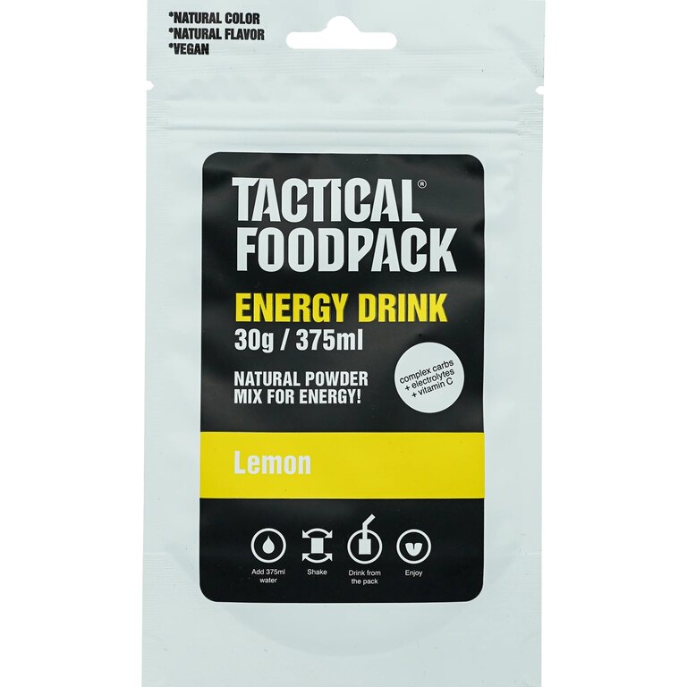 Energetický nápoj citrón Tactical Foodpack®