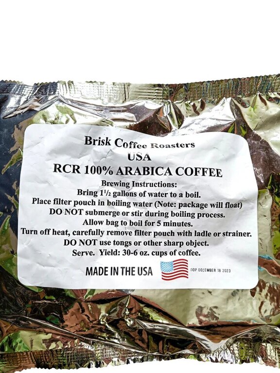 Instantná káva 100 % Arabica MRE US ARMY®