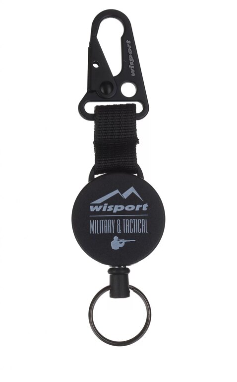 Karabína Key-Back so samonavíjacou šnúrou Wisport®