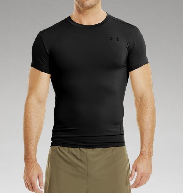 Kompresné triko UNDER ARMOUR® HeatGear® - čierne