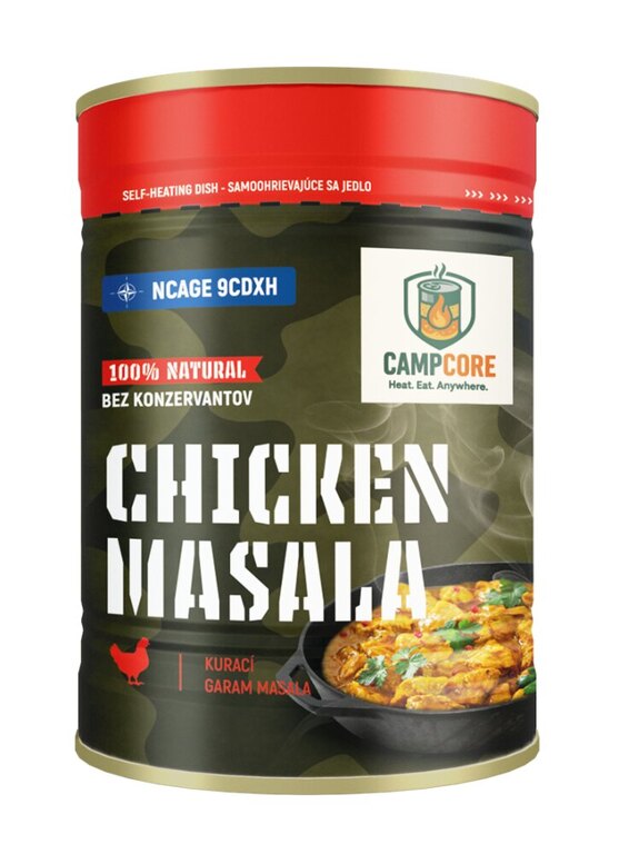 Konzerva Chicken Masala CampCore® / samoohrev