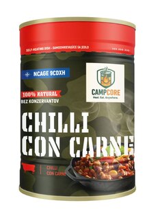 Konzerva Chilli con carne CampCore® / samoohrev
