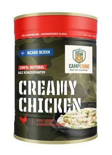 Konzerva Creamy Chicken CampCore® / samoohrev