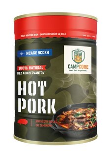 Konzerva Hot Pork CampCore® / samoohrev