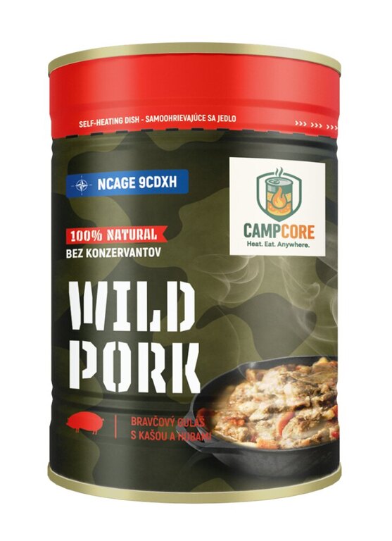 Konzerva Wild Pork CampCore® / samoohrev