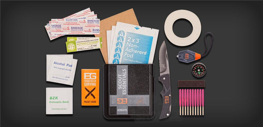 KPZ sada pre prežitie Scout Essentials Kit GERBER® Bear Grylls