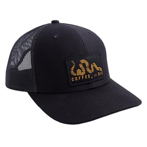 Kšiltovka BRCC® Coffee or Die Patch Trucker - černá