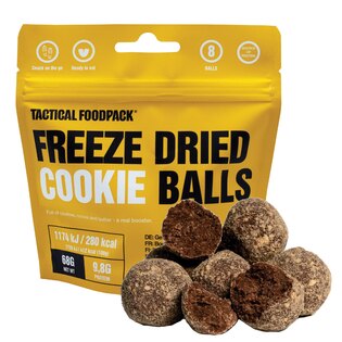 Lyofilizované guľôčky Cookie Balls Tactical Foodpack®