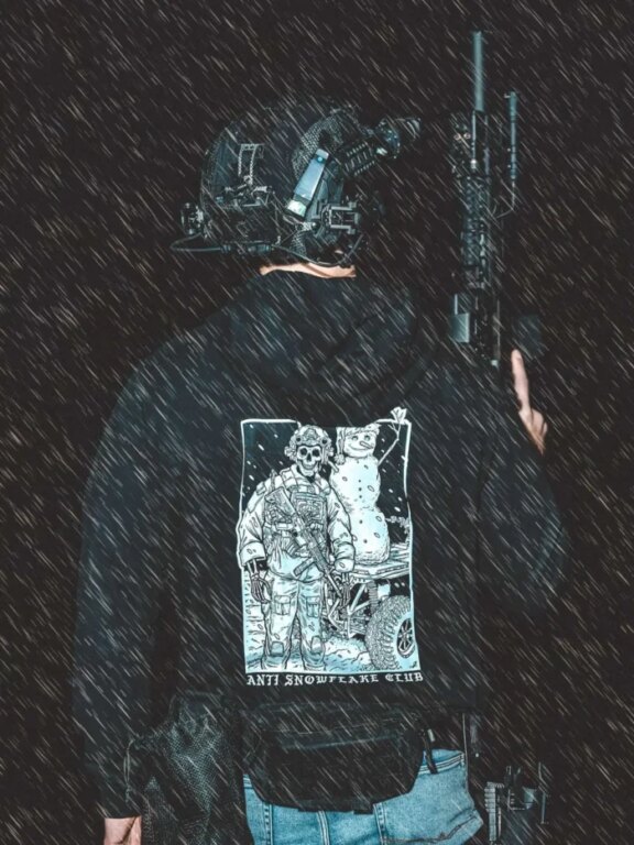 Mikina Anti Snowflake Club The Trace®