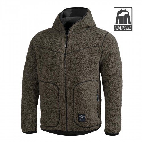Mikina Ianos Sherpa Fleece Reversible Pentagon®