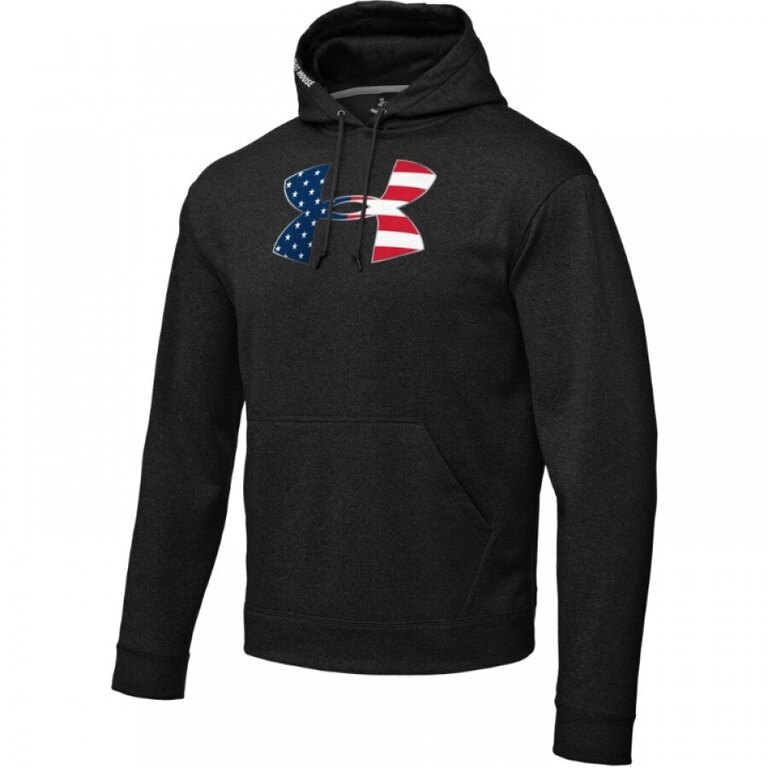 Mikina s kapucňou UNDER ARMOUR® ColdGear® - čierna
