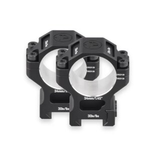 Montážne krúžky Picatinny High 1.45" / 34 mm tubus Discoveryopt®