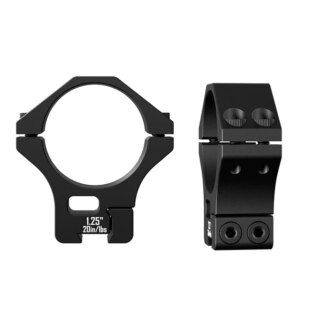 Multikompatibilné krúžky Dovetail 1.25" / 25.4/30/34 mm tubus Discoveryopt®