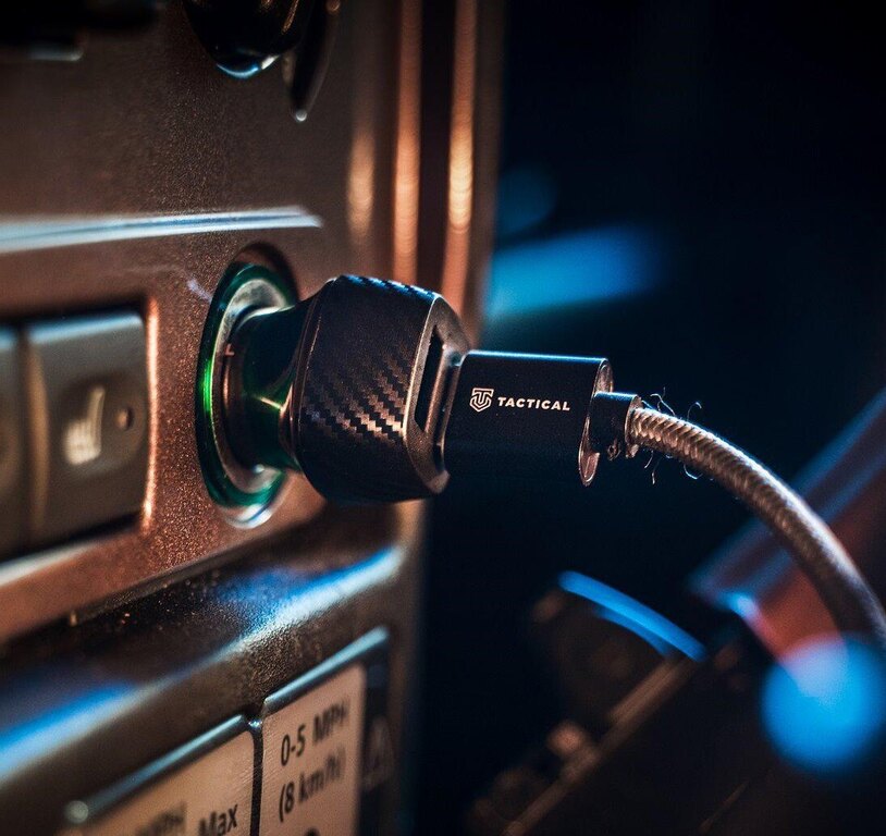 Nabíjačka do auta Field Plug Dual Tactical®, 24 W