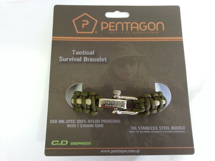 Náramok pre prežitie PENTAGON® Survival 2.0