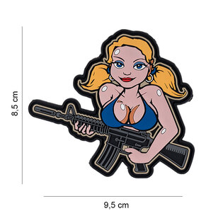 Nášivka Tactical Girl Blonde 101 INC®