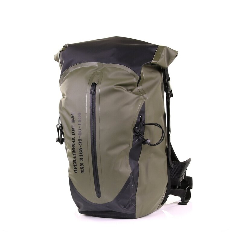 Nepremokavý batoh OPERATIONAL FOSTEX® veľký - zelený-olív