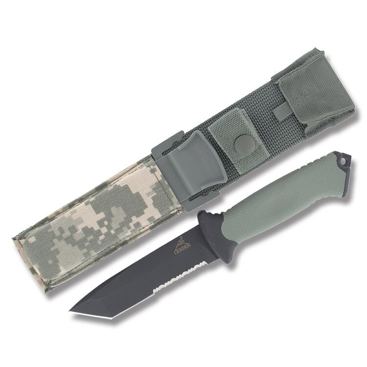 Nôž s pevnou čepeľou GERBER® Prodigy Tanto - zelený