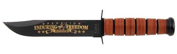 Nôž s pevnou čepeľou KA-BAR® US ARMY Operation Enduring Freedom Afghanistan