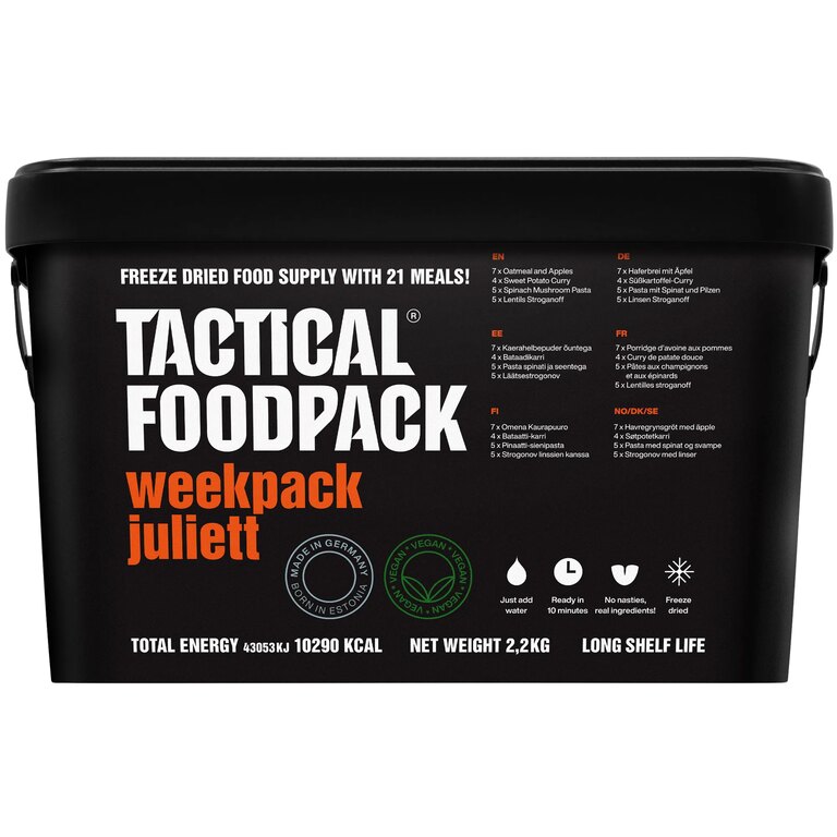 Núdzové balenie potravín Weekpack Juliett Tactical Foodpack®
