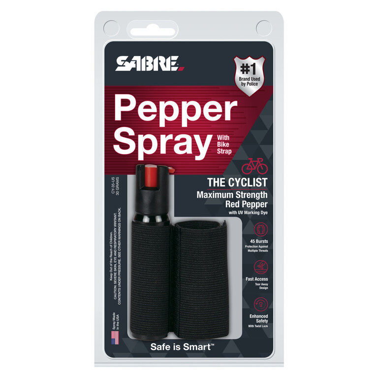 Obranný sprej Civilian pre cyklistov Sabre Red®