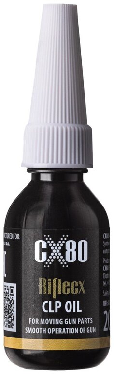 Olej CLP pre mazanie pohyblivých častí zbraní Riflecx® 20 ml