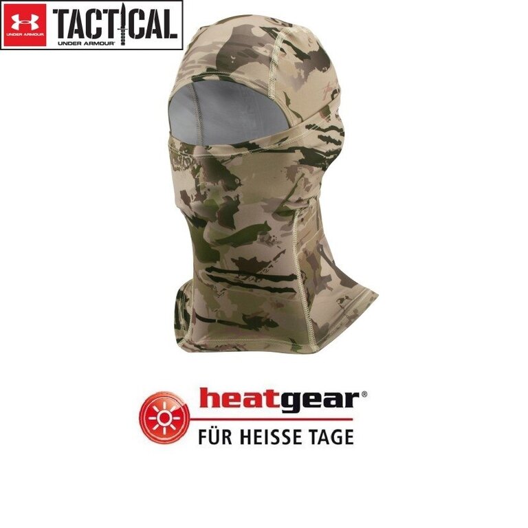 Pánska maskovacia kukla UNDER ARMOUR® HeatGear® - hnedá - Ridge Reaper Camo Barren