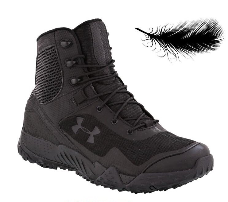 Pánske taktické topánky UNDER ARMOUR® Valsetz RTS Wide - čierne