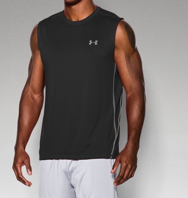 Pánske tielko UNDER ARMOUR® Tech ™ Heatgear® - čierne