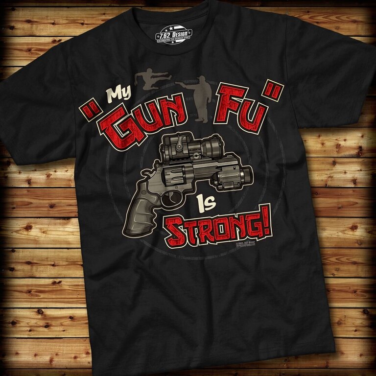 Pánske tričko GUN-FU 7.62 Design® s krátkym rukávom