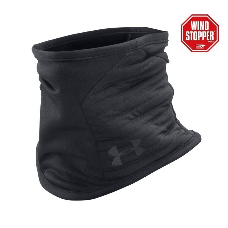 Pánsky nákrčník No Breaks UNDER ARMOUR® Gore® Windstopper® - čierny