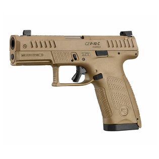 Pištoľ CZ P-10 C PORTED FDE / kaliber 9x19 CZUB®