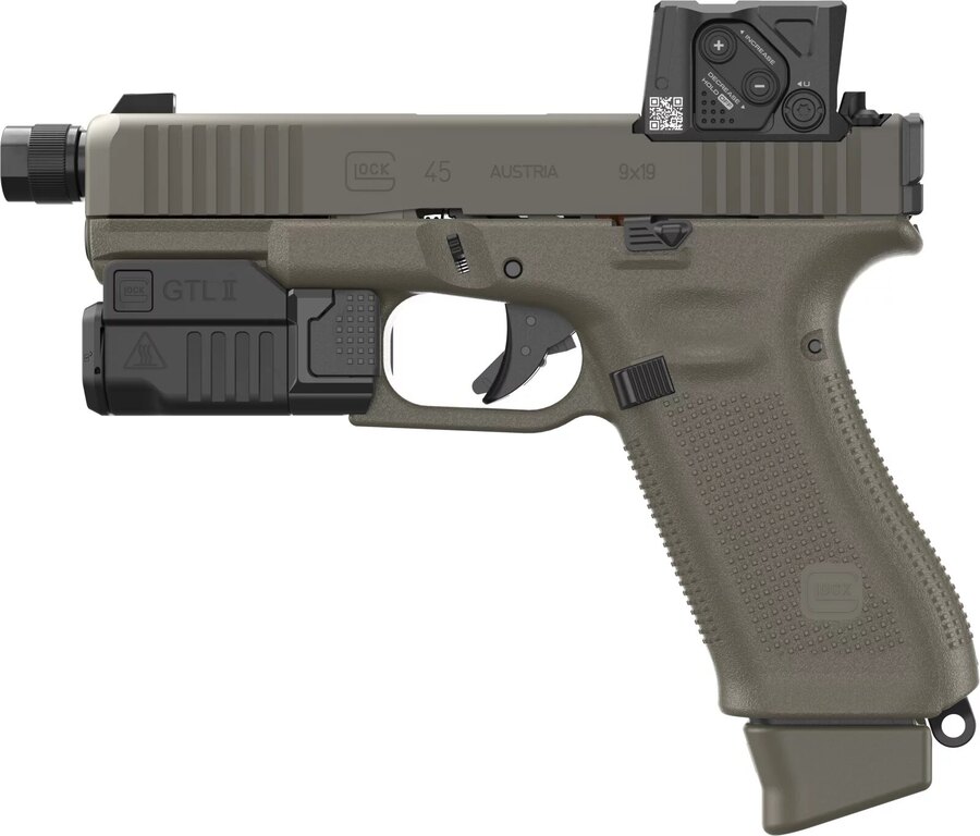 Pištoľ Glock 45 A-CUT™ HUNTER GTL II / Aimpoint COA™ / kaliber 9×19 / Limited Edition