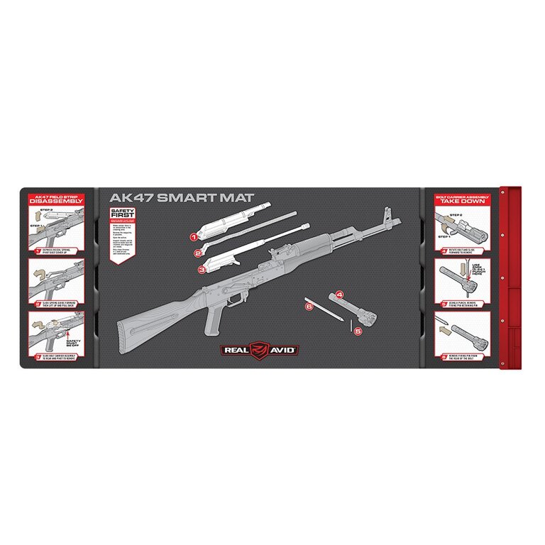 Podložka s návodom pre čistenie modelu AK47