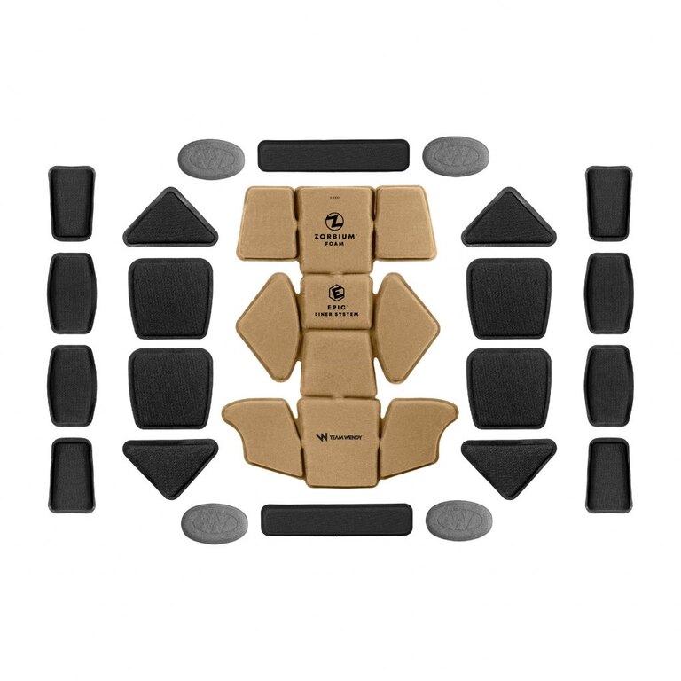 Polstrovanie do helmy EPIC Combat Pads System Team Wendy®