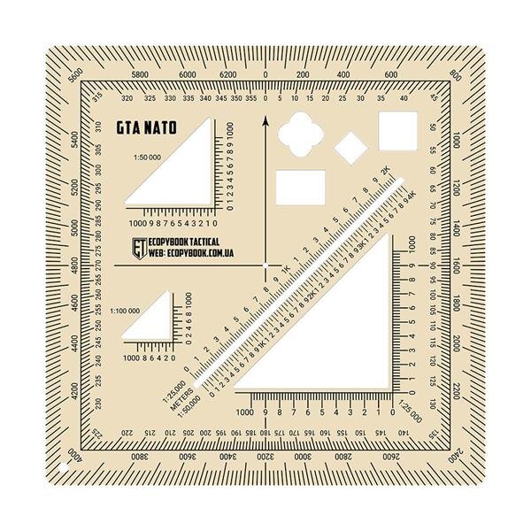 Pravítko GTA NATO Ecopybook M-Tac®
