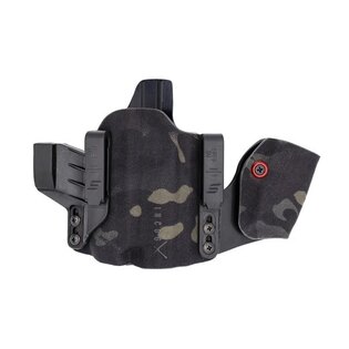 Puzdro pre skryté nosenie Incog X® IWB RDS + puzdro zásobník Safariland® / Glock 17/19 / Svietidlo / Kolimátor