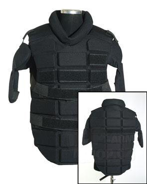 SECURITY zásahová ochranná vesta Mil-Tec® - čierna